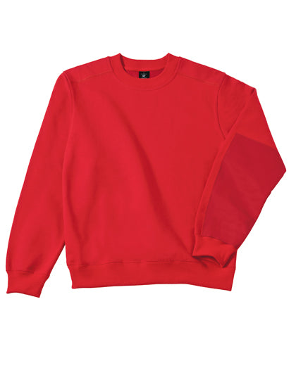 Werk Sweater Ronde Hals Versterkte Schouders & Ellebogen | B&C Hero Pro WUC20