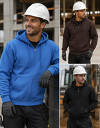 Premium Hoodie met Rits Heren & Dames – Comfortabele Werkhoodie | G18600