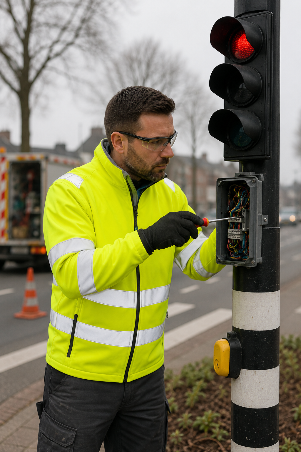 Regatta Hi-Vis Softshell Jas EN ISO 20471 – Veiligheids Werkkleding RT505