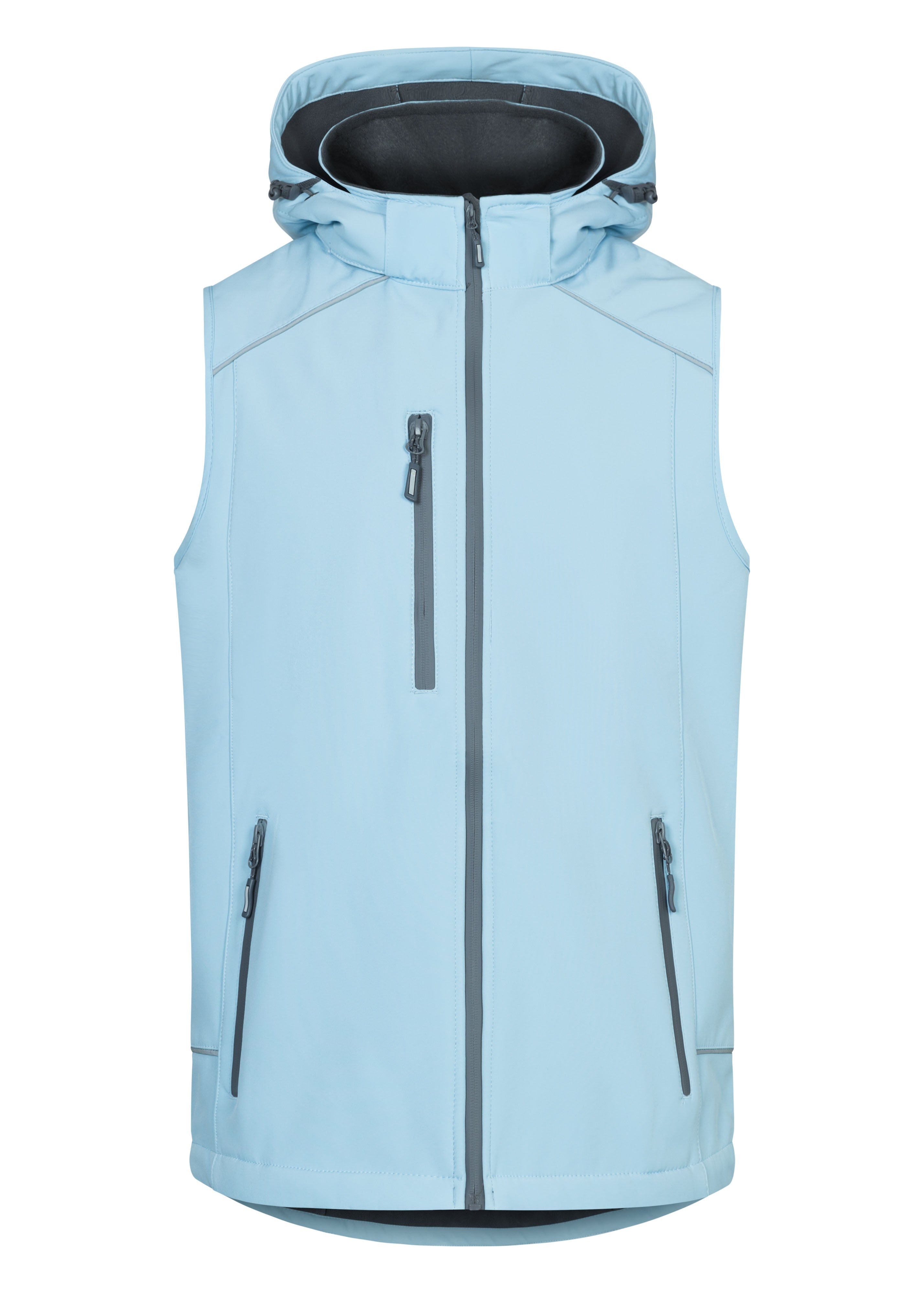 Softshell Bodywarmer Heren Waterdicht Winddicht met Afneembare Kap | E7840