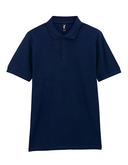 Premium Piqué Polo Heren  – Duurzame Werkpolo met Korte Mouwen | Gildan G85800