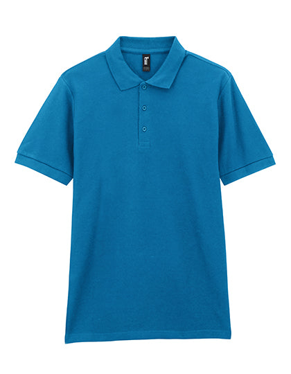 Premium Piqué Polo Heren  – Duurzame Werkpolo met Korte Mouwen | Gildan G85800