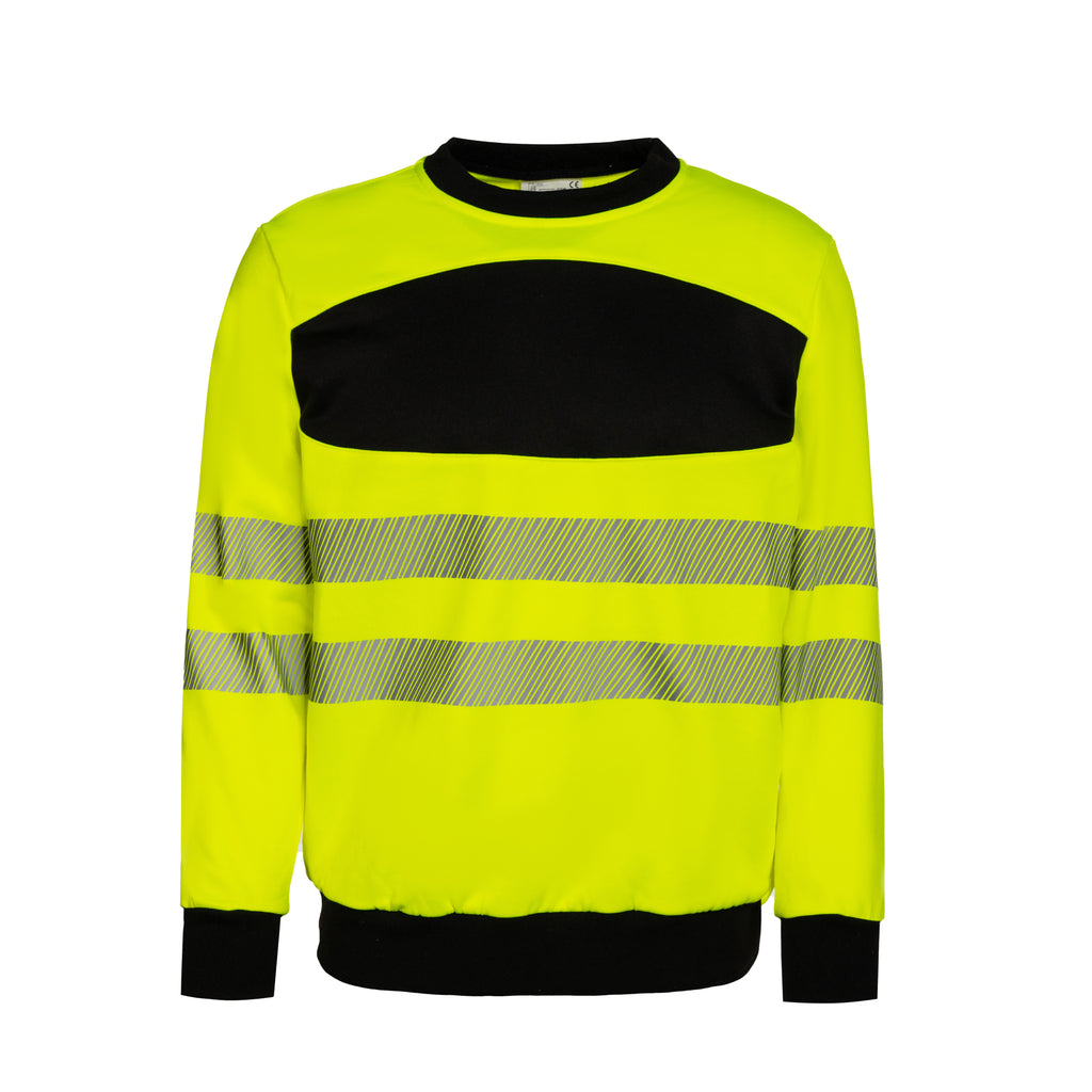 Portwest Hi-Vis Werktrui – Veiligheidskleding EN ISO – Fluogeel/Oranje | KX1001