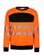 Portwest Hi-Vis Werktrui – Veiligheidskleding EN ISO – Fluogeel/Oranje | KX1001