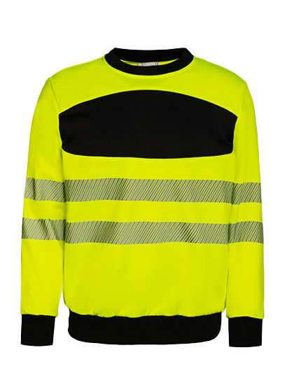 Portwest Hi-Vis Werktrui – Veiligheidskleding EN ISO – Fluogeel/Oranje | KX1001