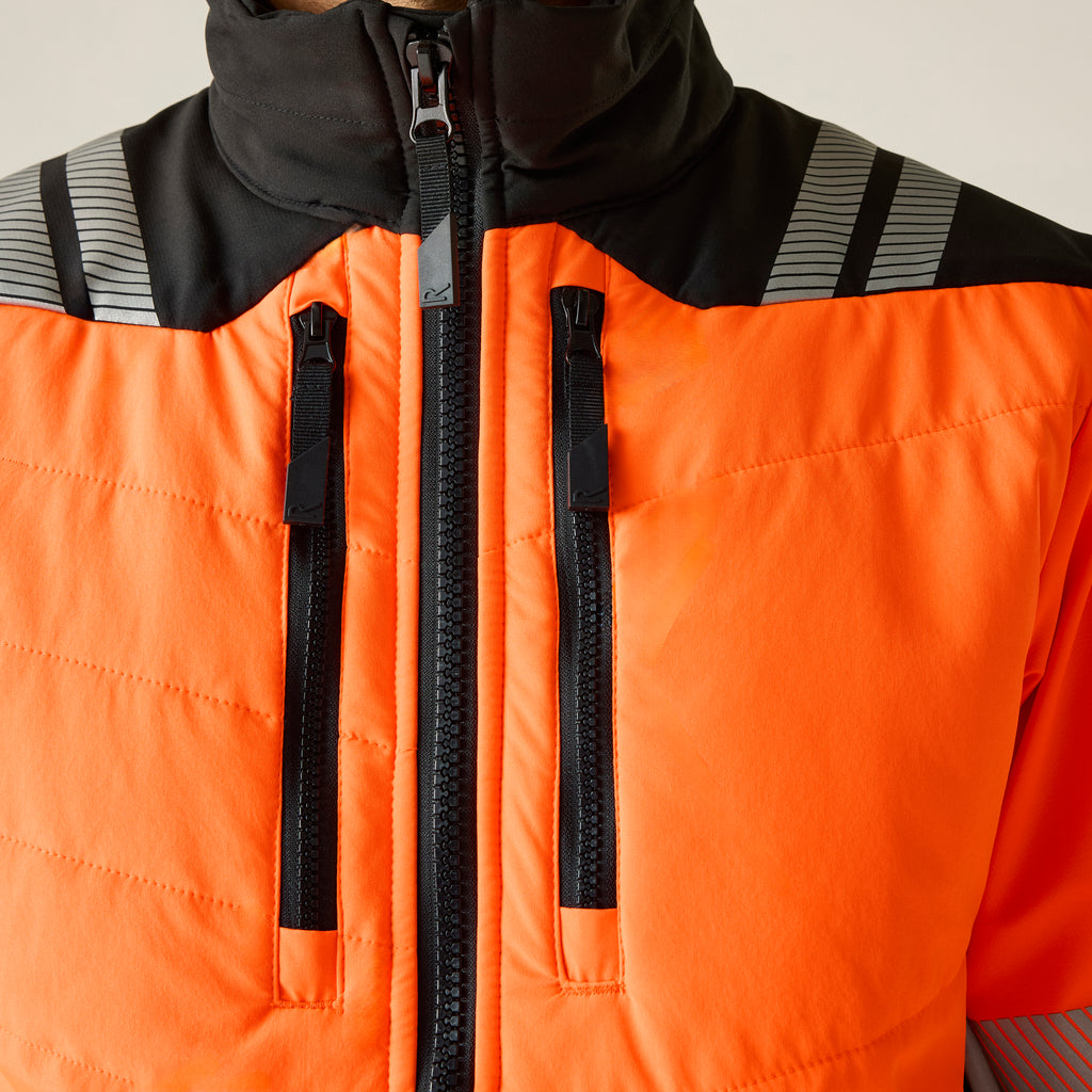 Regatta High Visibility Softshell Werkjas EN ISO 20471 – RG953
