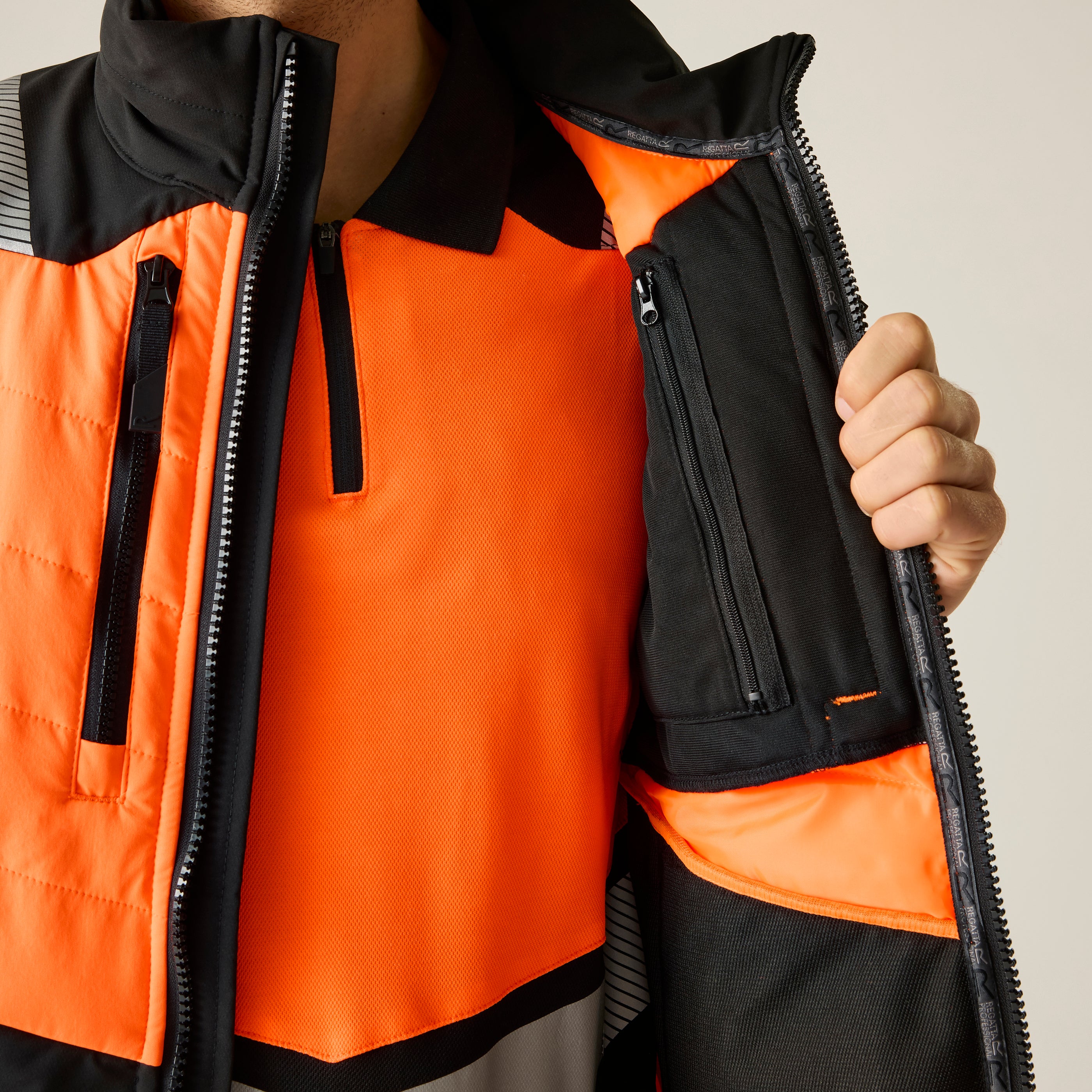Regatta High Visibility Softshell Werkjas EN ISO 20471 – RG953