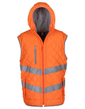 Yoko High Visibility Bodywarmer met Capuchon EN ISO 20471 – YK007