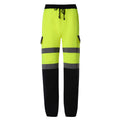 Yoko YK016T – Hi-Vis Broek Navy